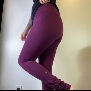 Lululemon Skinny Will Pant *Full-On Luon Purple